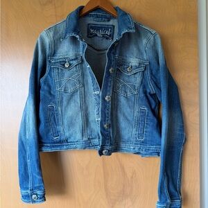 Maurices Faded Blue Jean Jacket